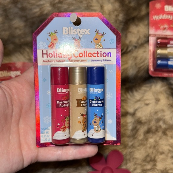 NEW! Blistex Holiday Collection Hydrating Lip Moisturizer 2 Packs 6 Total Tubes - Picture 11 of 16